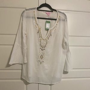 Net Lilly Pulitzer Audra top